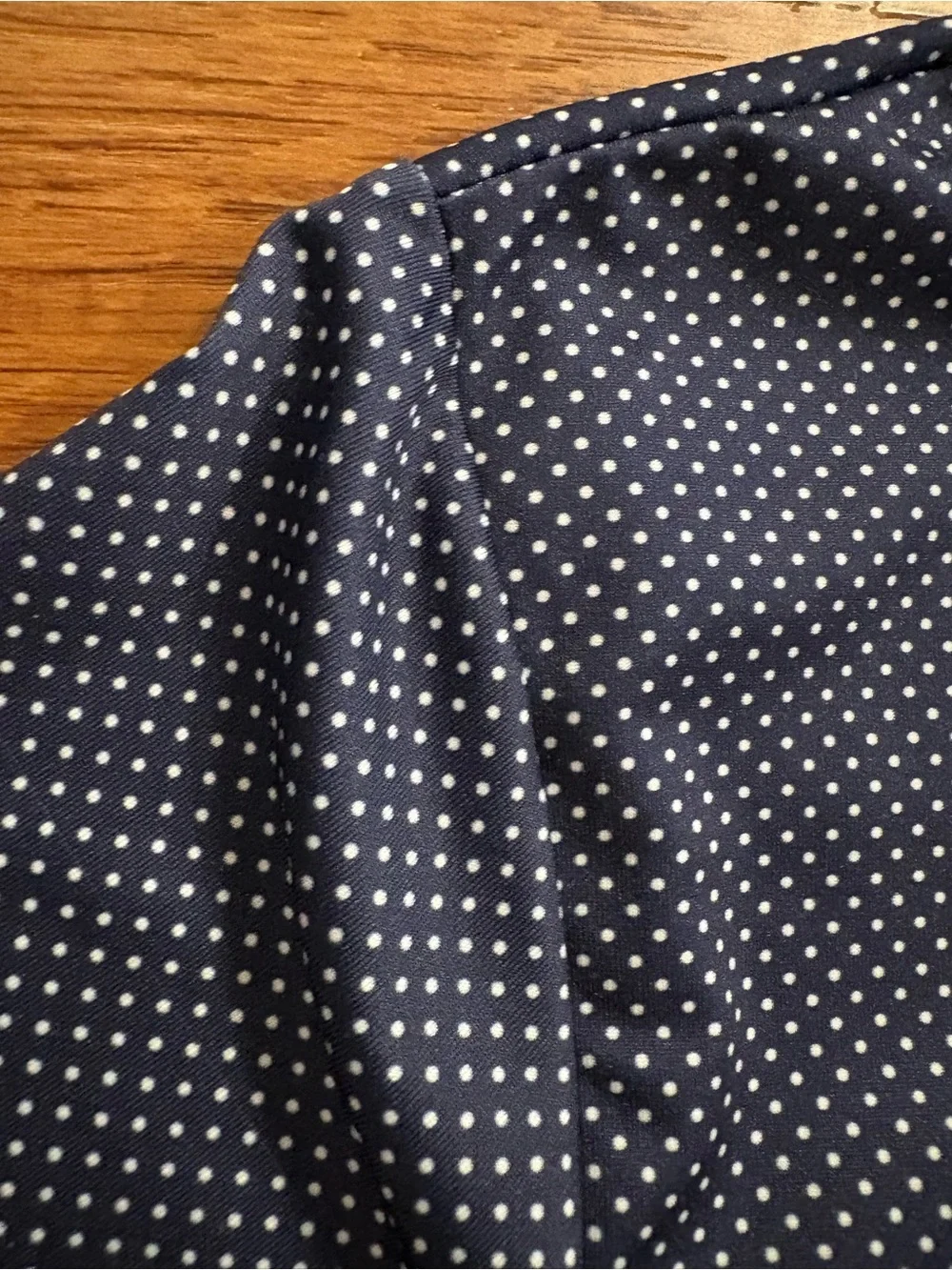 RLX Ralph Lauren Golf Polo Shirt Navy White Dot Print Men’s Large